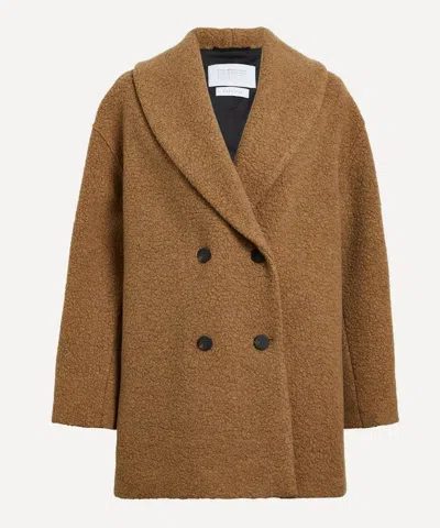 Harris Wharf London Women's Shawl Collar Boucle Jacket