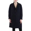 Harris Wharf London Womens Oversized Long Wool Coat In Blue
