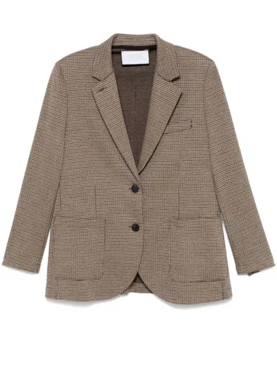 HARRIS WHARF LONDON WOOL AND COTTON BLEND JACKET