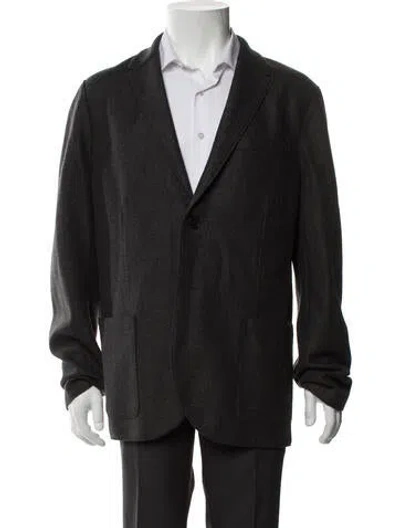 Pre-owned Harris Wharf London Wool Blazer In Gray