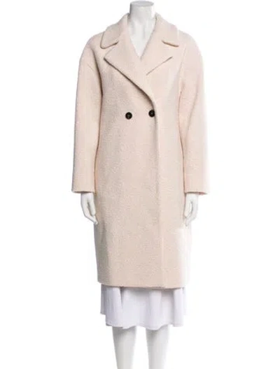 Pre-owned Harris Wharf London Wool Coat In Neutral