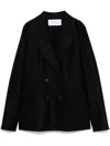 Harris Wharf London Tailored Wool Blazer In Black