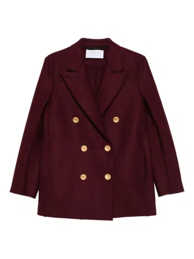 HARRIS WHARF LONDON HARRIS WHARF LONDON WOOL DOUBLE-BREASTED COAT