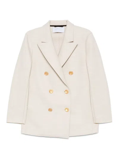 HARRIS WHARF LONDON HARRIS WHARF LONDON WOOL DOUBLE-BREASTED COAT
