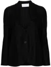 Harris Wharf London Wool Jacket In Black
