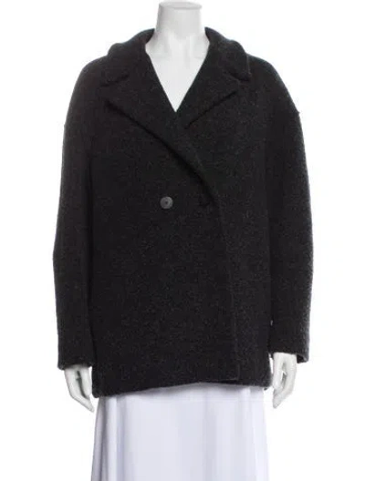 Pre-owned Harris Wharf London Wool Jacket In Gray