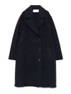Harris Wharf London Virgin-wool Sailor Coat In Blue