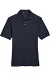 Harriton Easy Blend Polo In Blue