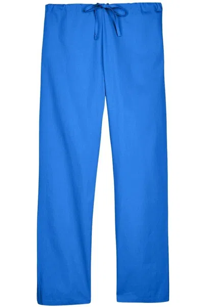Harriton Restore Scrub Bottom In Blue
