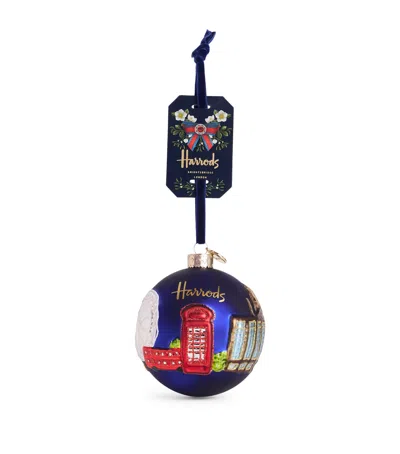 Harrods 3d London Skyline Bauble