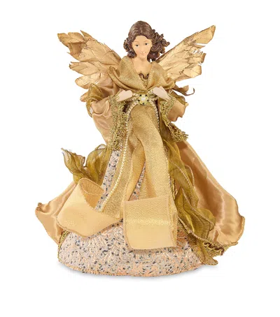 Harrods Angel Tree Topper In Gold