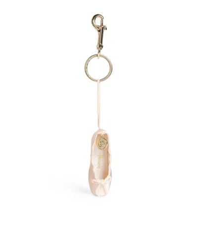 Harrods Ballet Slippers Keyring In Multi