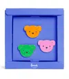 Harrods Bear Pin Badge In Blue