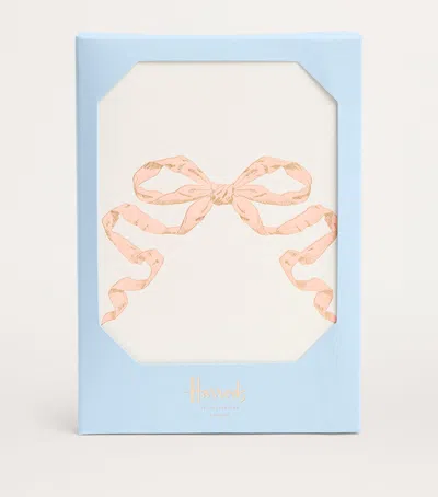 Harrods Blue Bow Cards