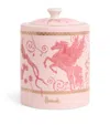 Harrods Bone China Menagerie Tea Caddy In Pink