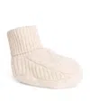 Harrods Cashmere Booties In Neutral