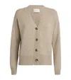 Harrods Cashmere Boxy Cardigan In Beige