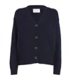 Harrods Cashmere Boxy Cardigan In Navy