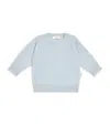 Harrods Cashmere Cable-knit Sweater In Blue