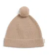 Harrods Cashmere Pom-pom Hat In Neutral