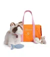 Harrods Cat In A Bag Toy Set