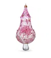 Harrods Chandelier Drop Tree Decoration In Purple