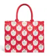 Harrods Christmas Nutcracker Shopper Bag In Neutral