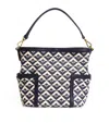 Harrods Coated Canvas Geometric Bucket Bag In Multi