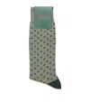 Harrods Cotton-blend Diamond Socks In Multi