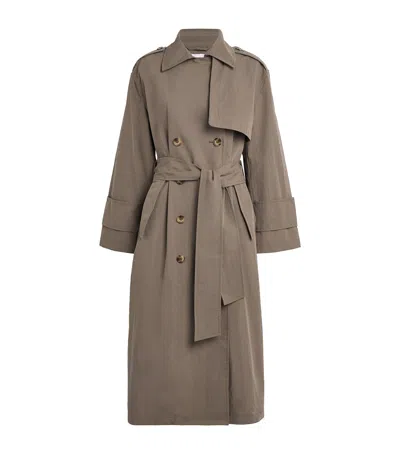 Harrods Cotton-blend Siena Trench Coat