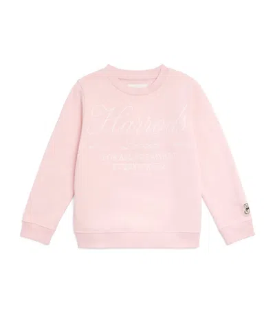 HARRODS COTTON LOGO SWEATSHIRT