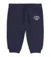Harrods Cotton Sweatpants In Blue