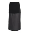 Harrods Crepe Bardi Midi Skirt