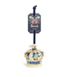 Harrods Embellished Crown Tree Decoration In Blue