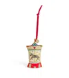 Harrods Fabric Carousel Tree Decoration In Multi