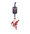 Harrods Father Christmas Tree Decoration In Red