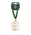 Harrods Fine Bone China Christmas Bauble 2023