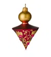 Harrods Floral Drop Tree Decoration In Purple