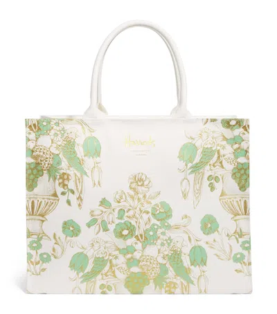Harrods Floral Ivy Shopper Bag