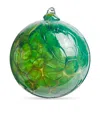 Harrods Glass Bauble In Silver