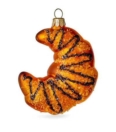 Harrods Glass Croissant Tree Ornament