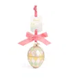 Harrods Glass Easter Egg Decoration In Multi