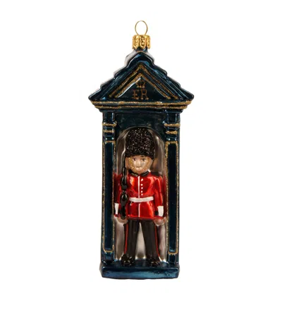 Harrods Glass King's Guard Tree Decoration