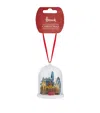 Harrods Glass London Skyline Dome Tree Decoration