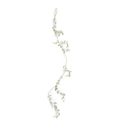 Harrods Glass Olive Branch Garland In Green