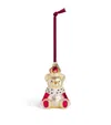 Harrods Glass Royal Bear Tree Decoration