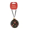 Harrods Glitter London Bauble