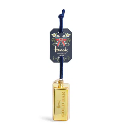 Harrods Gold Bar Ornament
