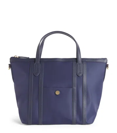 Harrods Grab Nylon Jetsetter Tote Bag In Navy