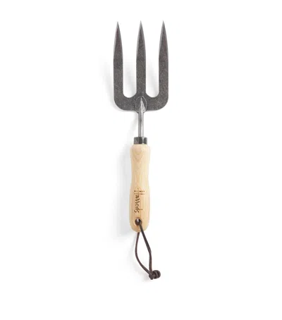 Harrods Green Fingers Garden Fork In Neutral